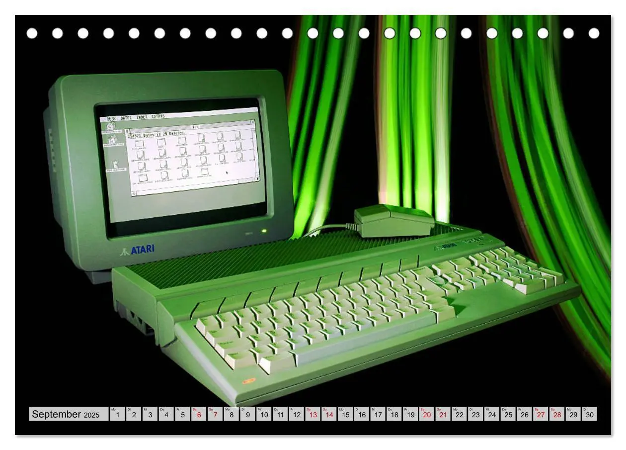 Bild: 9783435384976 | Computer der 80er (Tischkalender 2025 DIN A5 quer), CALVENDO...