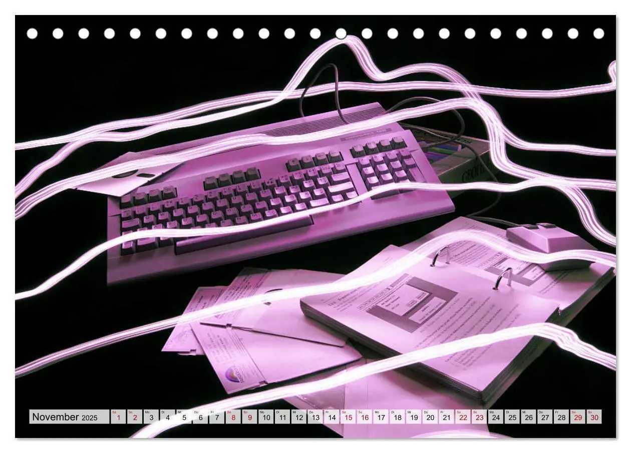 Bild: 9783435384976 | Computer der 80er (Tischkalender 2025 DIN A5 quer), CALVENDO...