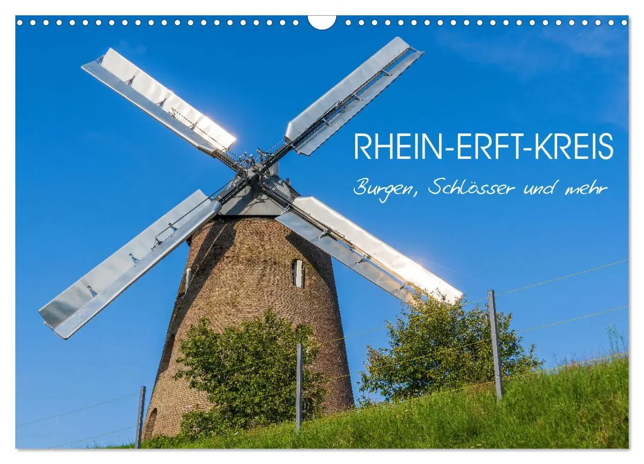 Cover: 9783457544976 | Rhein-Erft-Kreis - Burgen, Schlösser und mehr (Wandkalender 2026...