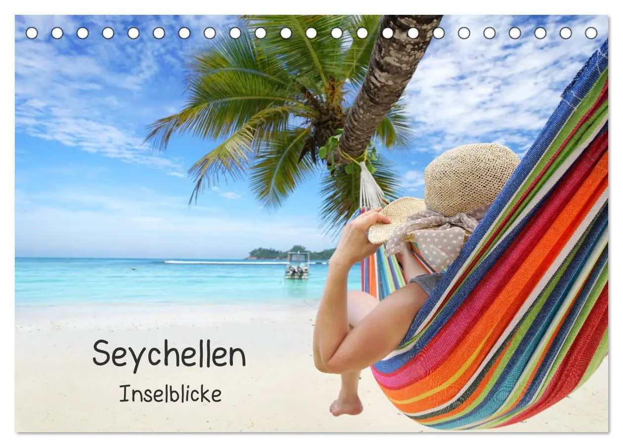 Cover: 9783457784976 | Seychellen Inselblicke (Tischkalender 2026 DIN A5 quer), CALVENDO...