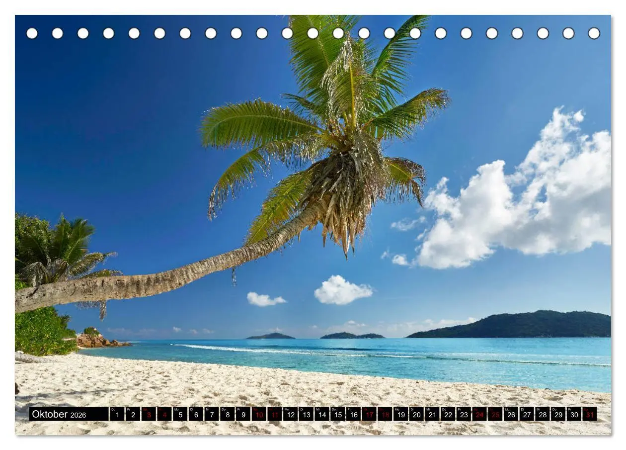 Bild: 9783457784976 | Seychellen Inselblicke (Tischkalender 2026 DIN A5 quer), CALVENDO...