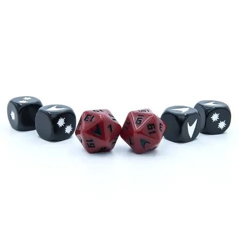 Cover: 5060523345076 | Star Trek Adventures Command Division Dice Set | englisch