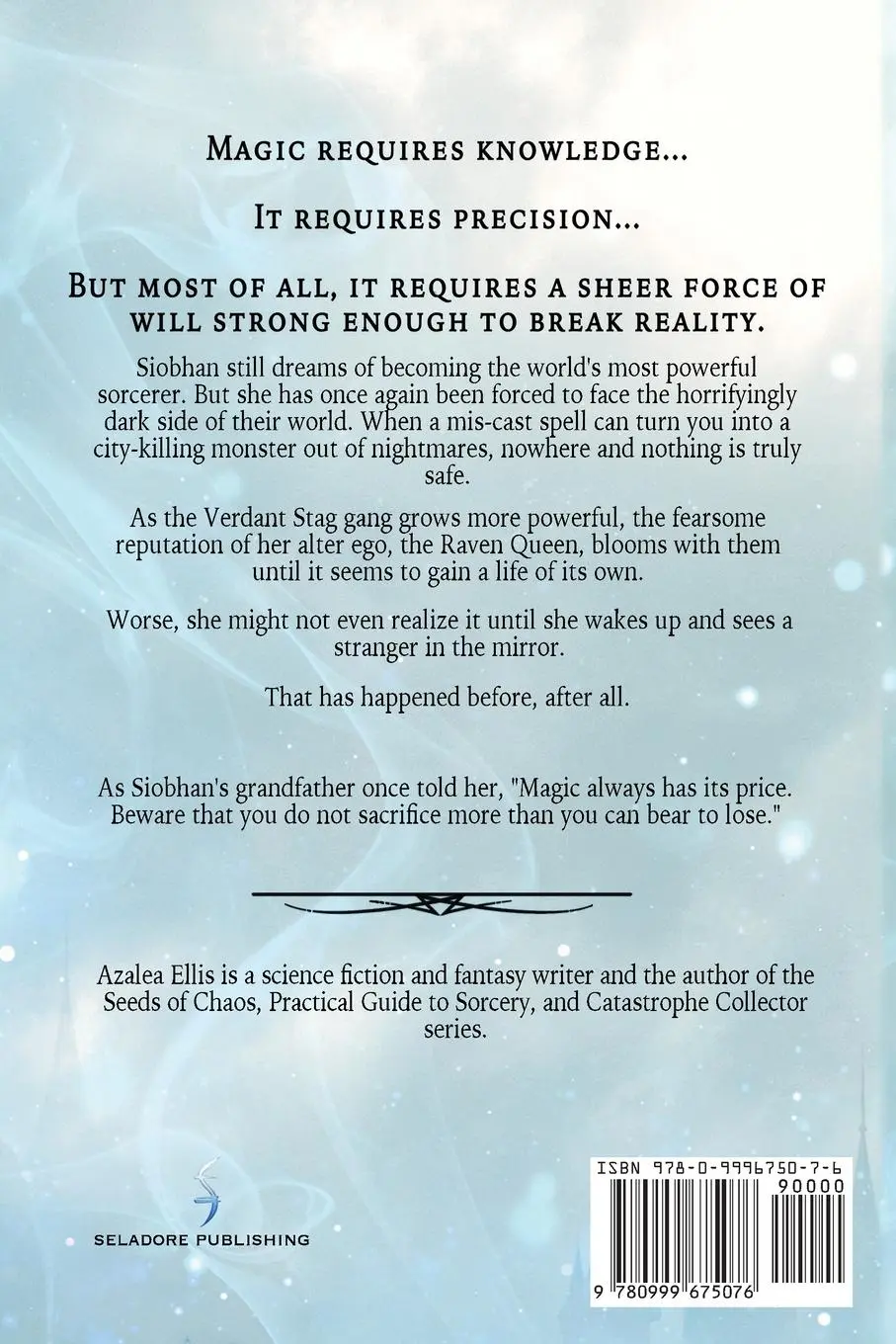 Rückseite: 9780999675076 | A Sacrifice of Light | Azalea Ellis | Taschenbuch | Englisch | 2023