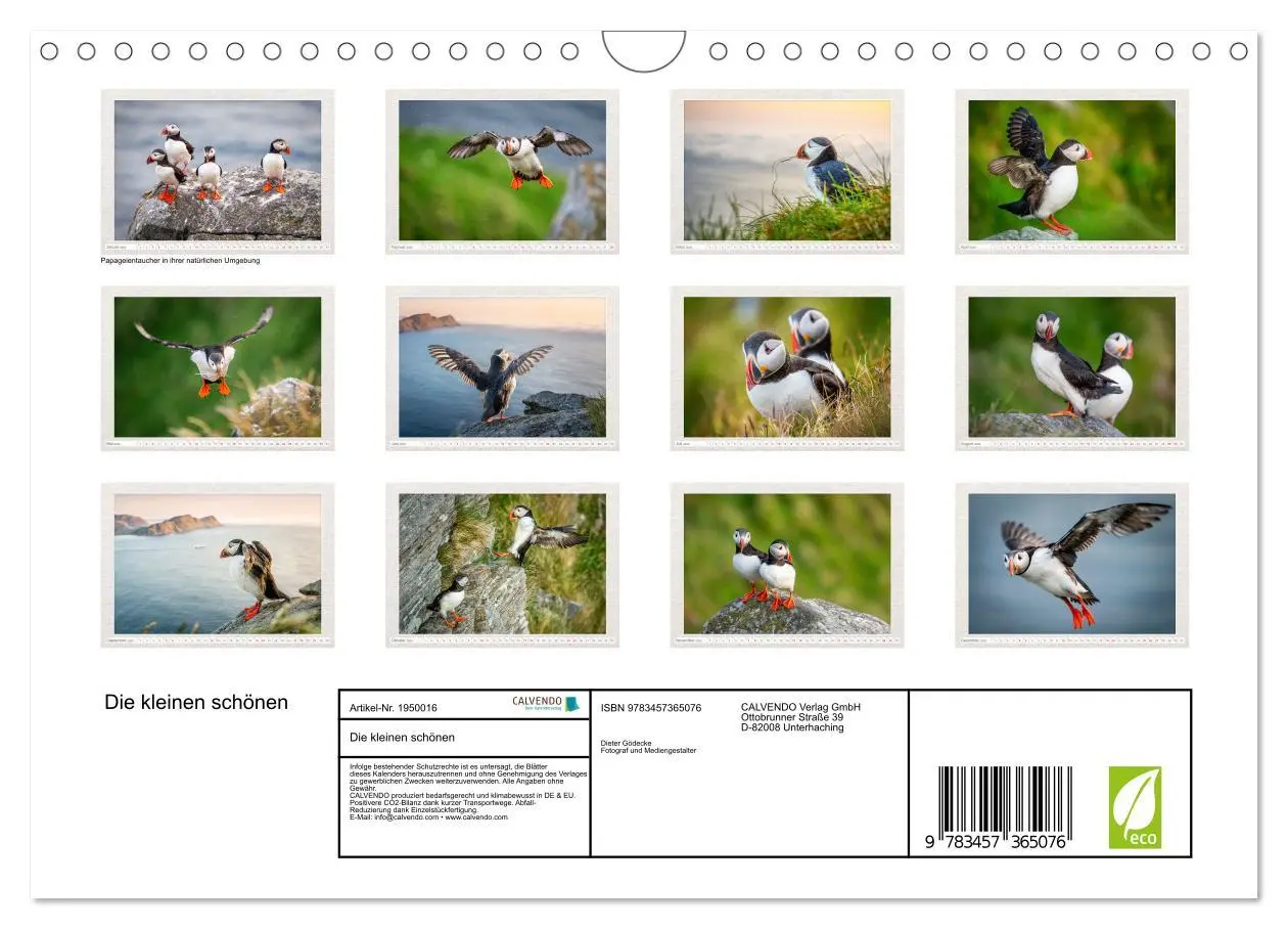 Bild: 9783457365076 | Die kleinen schönen (Wandkalender 2026 DIN A4 quer), CALVENDO...