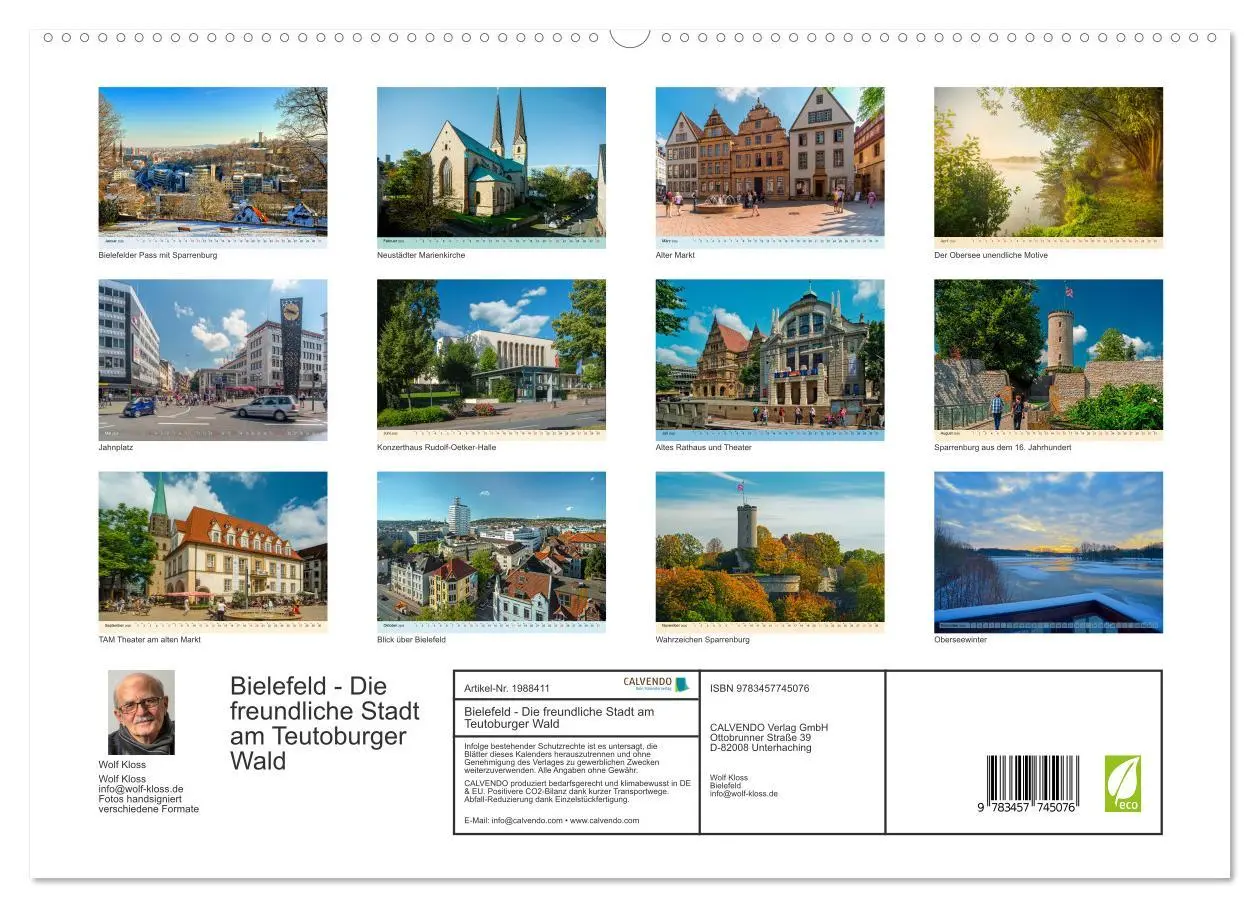 Bild: 9783457745076 | Bielefeld - Die freundliche Stadt am Teutoburger Wald (hochwertiger...