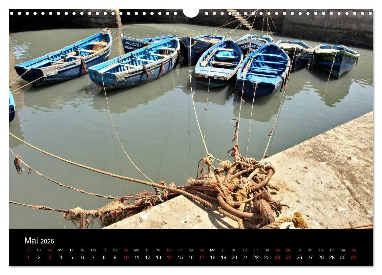 Bild: 9783457985076 | Essaouira. Marokko (Wandkalender 2026 DIN A3 quer), CALVENDO...