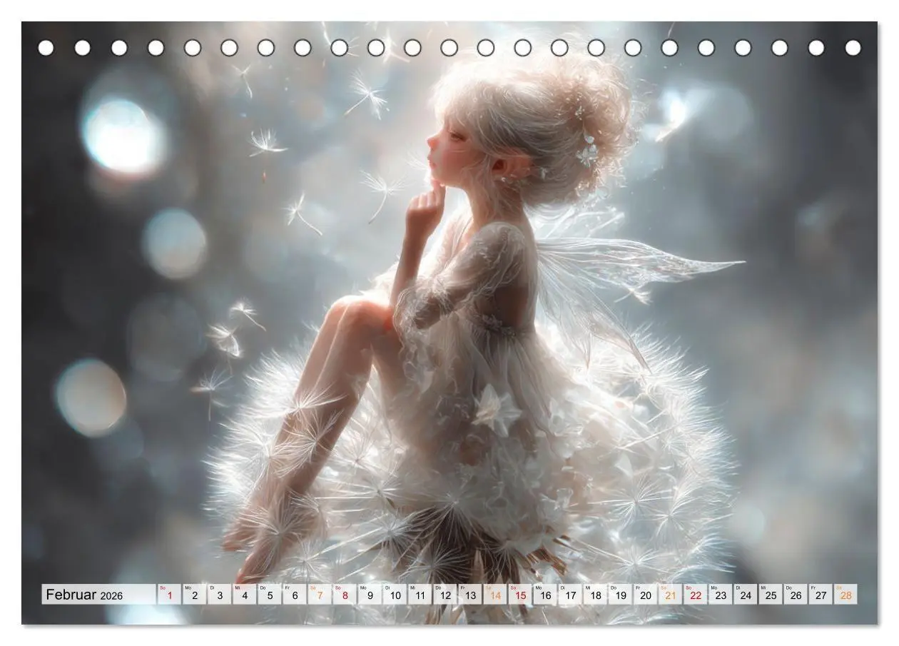 Bild: 9783516695076 | Zauberlicht und Elfenflügel (Tischkalender 2026 DIN A5 quer),...