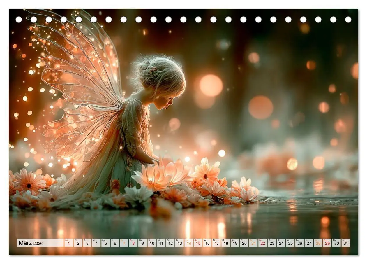 Bild: 9783516695076 | Zauberlicht und Elfenflügel (Tischkalender 2026 DIN A5 quer),...