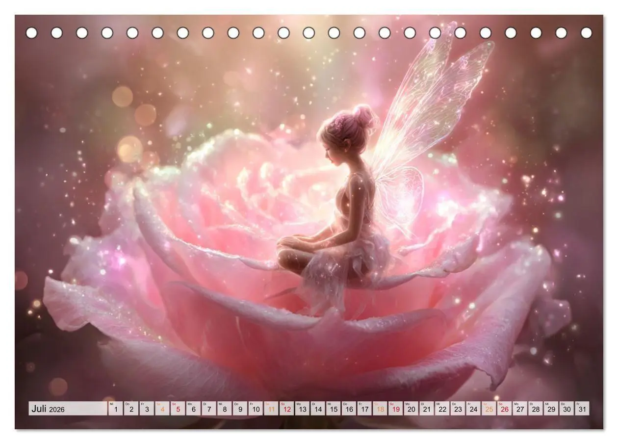 Bild: 9783516695076 | Zauberlicht und Elfenflügel (Tischkalender 2026 DIN A5 quer),...