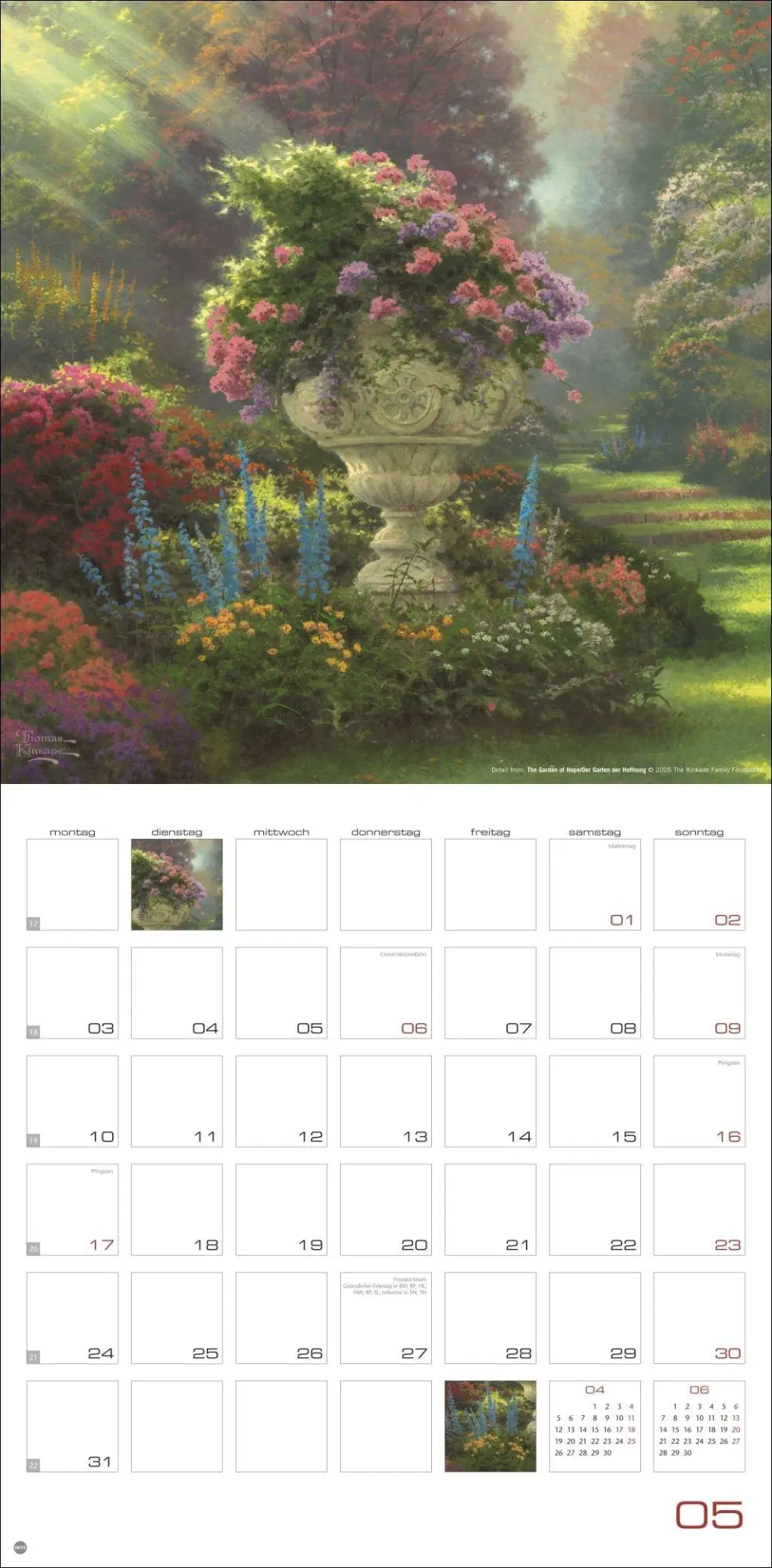 Bild: 9783756415076 | Thomas Kinkade: Land of Light Broschurkalender 2027 | Thomas Kinkade
