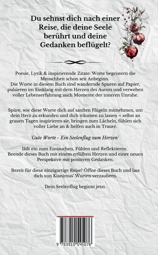 Bild: 9783910545076 | Gute Worte | Kianimus | Taschenbuch | 156 S. | Deutsch | 2023
