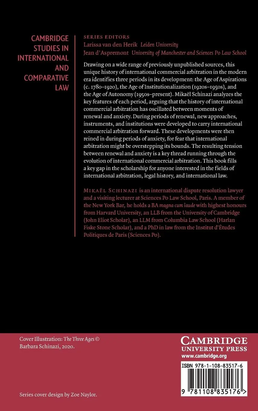 Rückseite: 9781108835176 | The Three Ages of International Commercial Arbitration | Schinazi