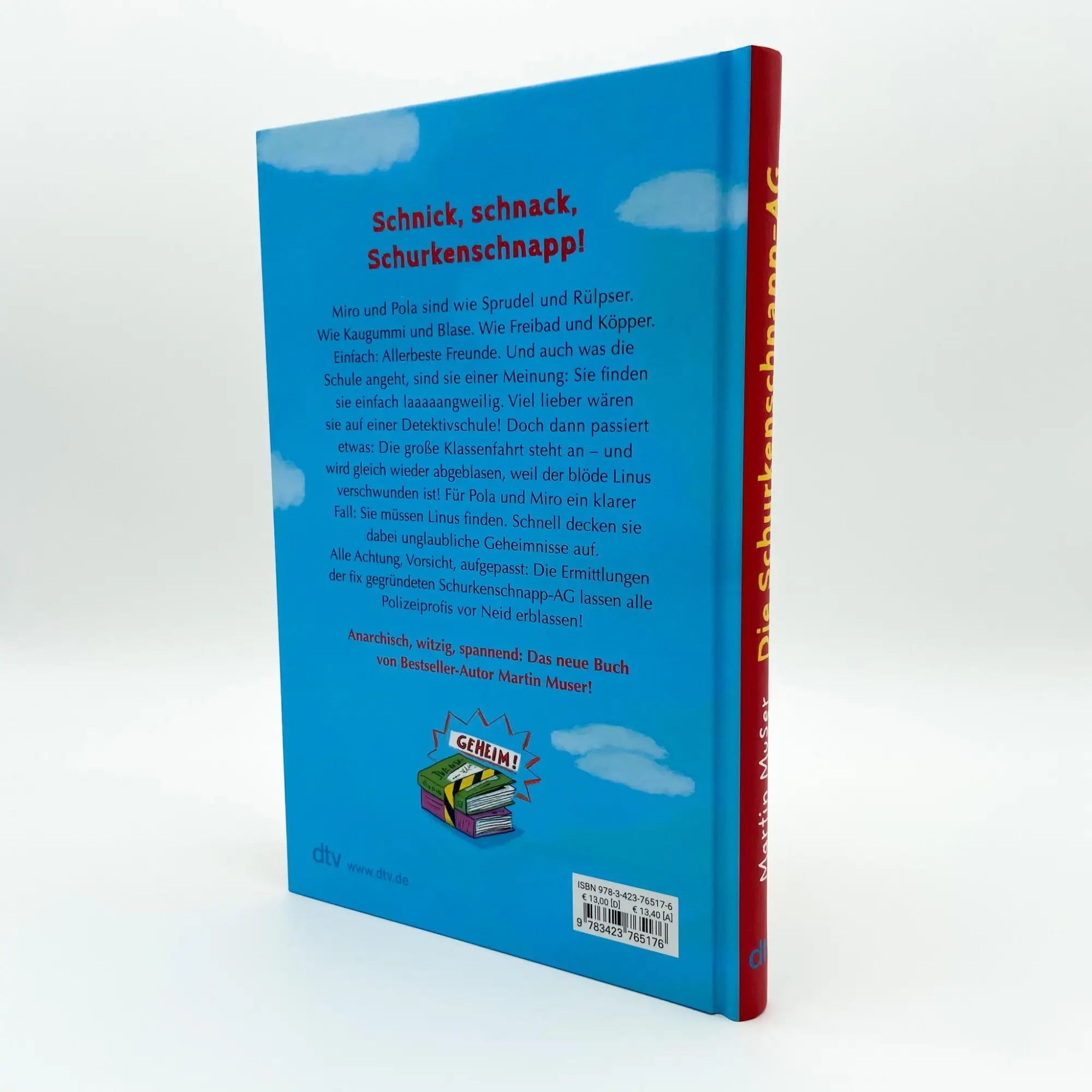 Bild: 9783423765176 | Die Schurkenschnapp-AG | Witziger und spannender Kinderkrimi | Muser