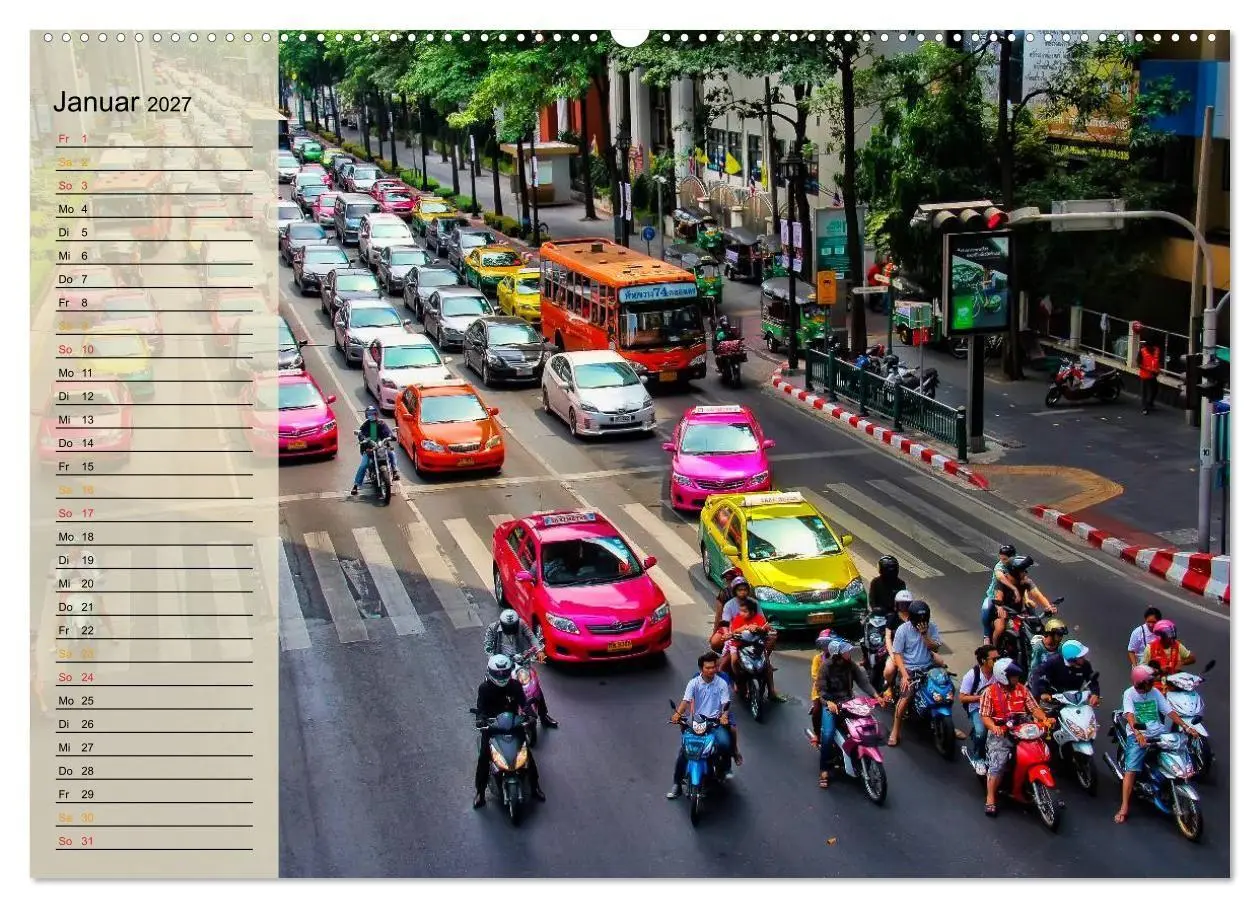 Bild: 9783569915176 | Bangkok - Königreich Thailand (hochwertiger Premium Wandkalender...