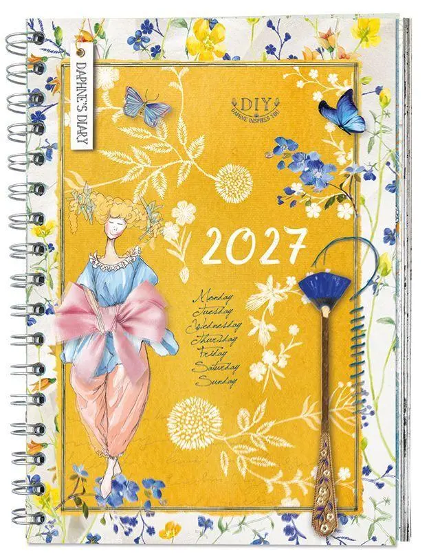 Cover: 9783735855176 | Daphne's Diary - Taschenkalender 2027 | Taschenbuch | 302 S. | Deutsch