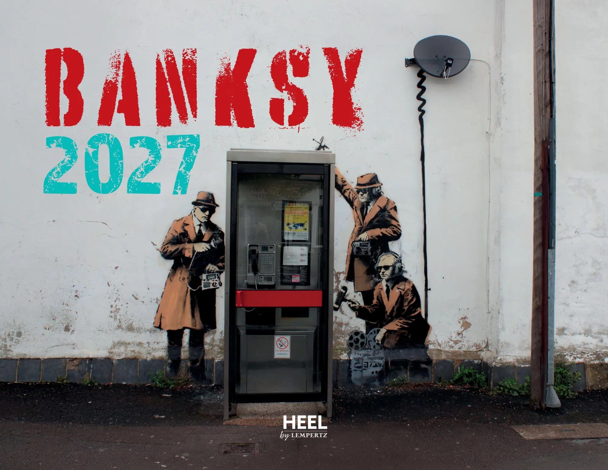 Cover: 9783960585176 | Banksy 2027 - Eintragkalender | Kalender | 14 S. | Deutsch | 2027