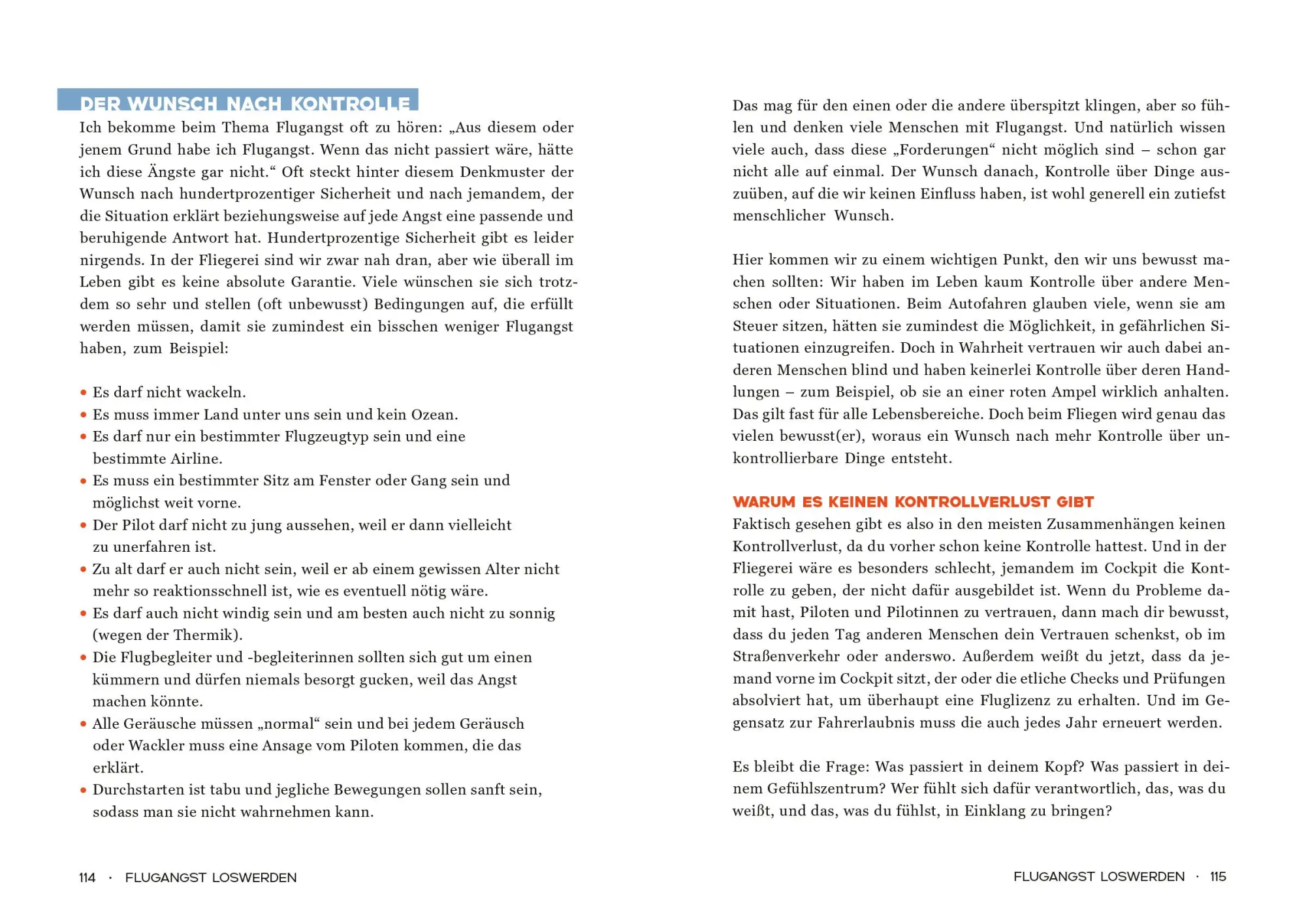 Bild: 9783960965176 | Flugangst | Wie kann ich endlich angstfrei fliegen? | Taschenbuch