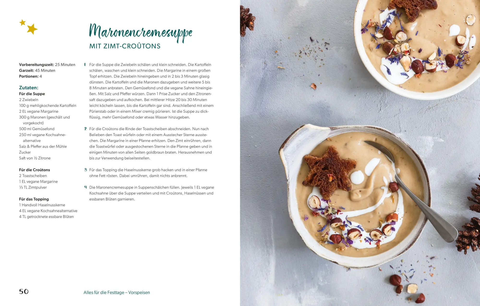 Bild: 9783965845176 | Weihnachtlich vegan | Anja Sagon | Buch | 160 S. | Deutsch | 2025 | ZS