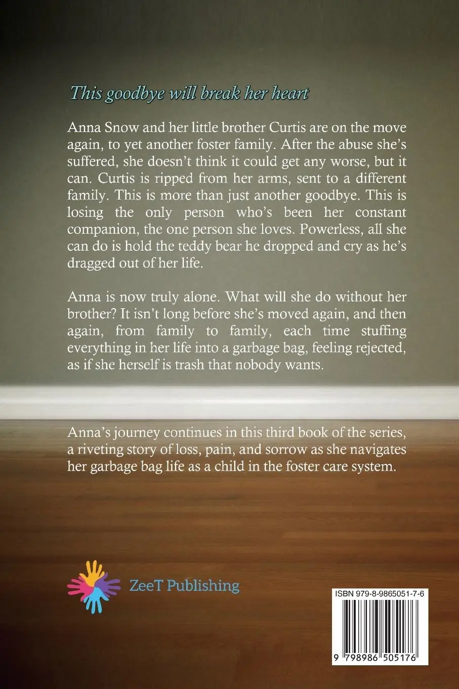Rückseite: 9798986505176 | Just Another Goodbye | A Foster Care Story Based on True Events | Buch