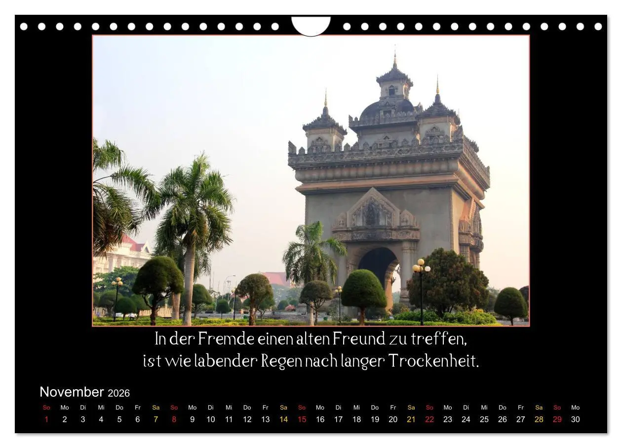 Bild: 9783457965276 | Faszination Südostasien (Wandkalender 2026 DIN A4 quer), CALVENDO...