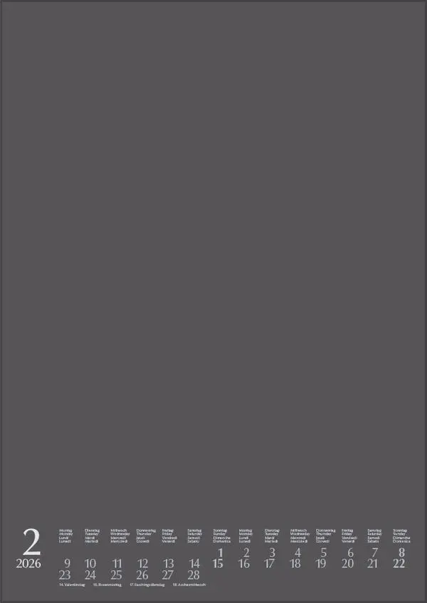 Bild: 9783731885276 | Foto-Malen-Basteln A4 anthrazit mit Folienprägung 2026 | Verlag Korsch