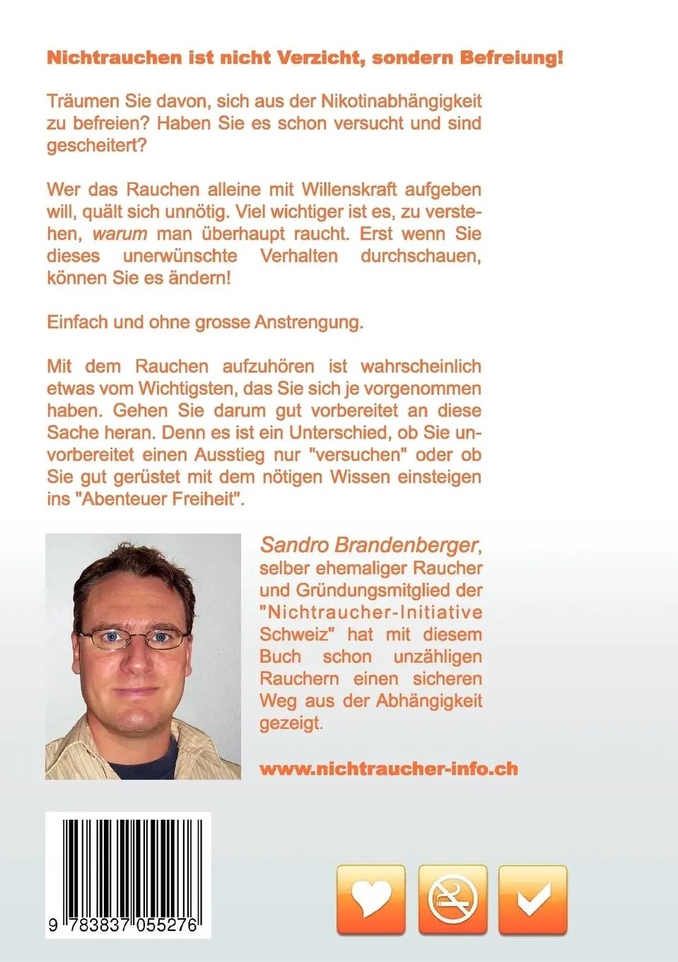 Rückseite: 9783837055276 | Nichtraucher in 10 Tagen | So befreien Sie sich aus der Abhängigkeit