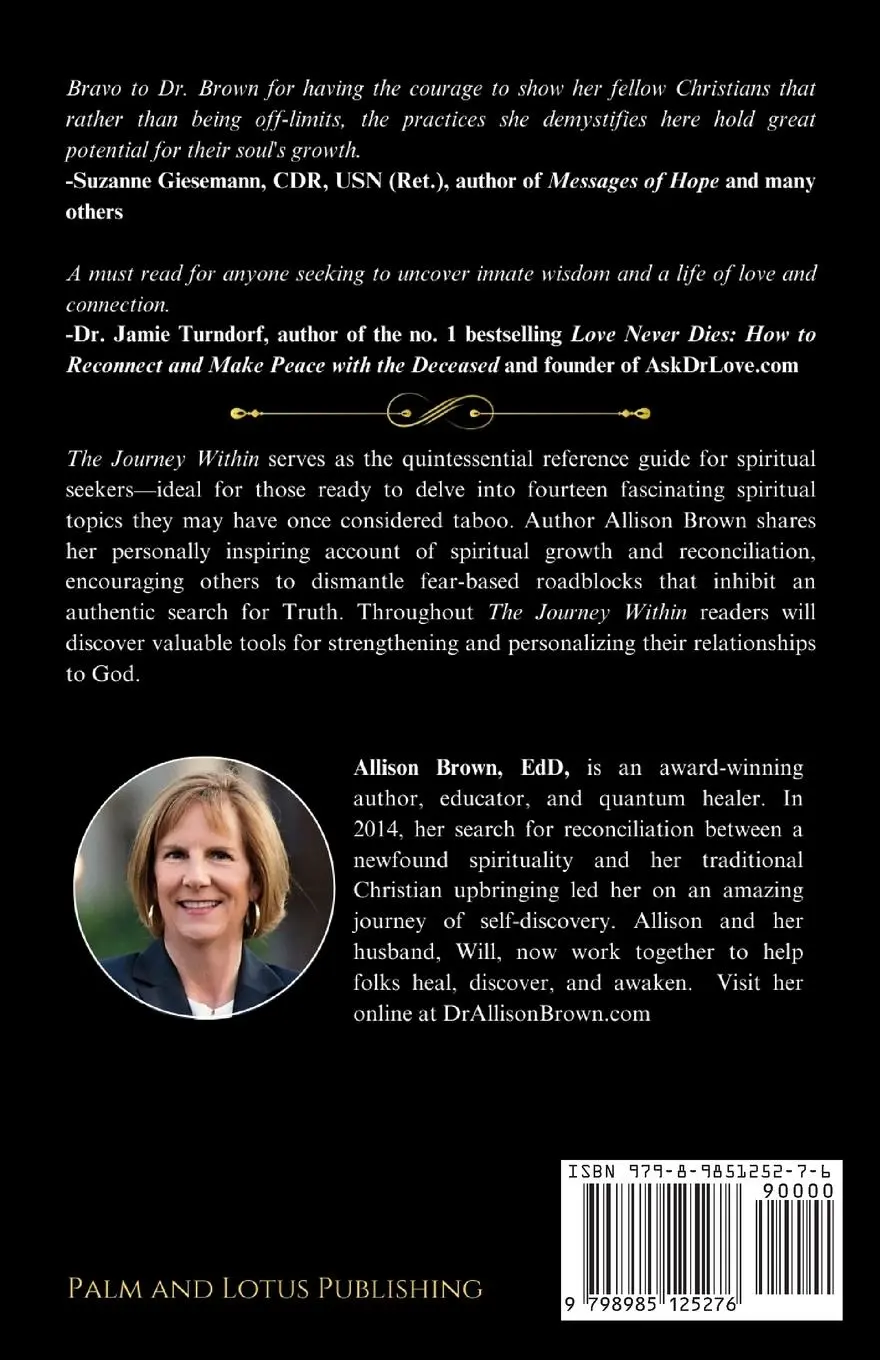 Rückseite: 9798985125276 | The Journey Within | Allison Brown | Taschenbuch | Englisch | 2024