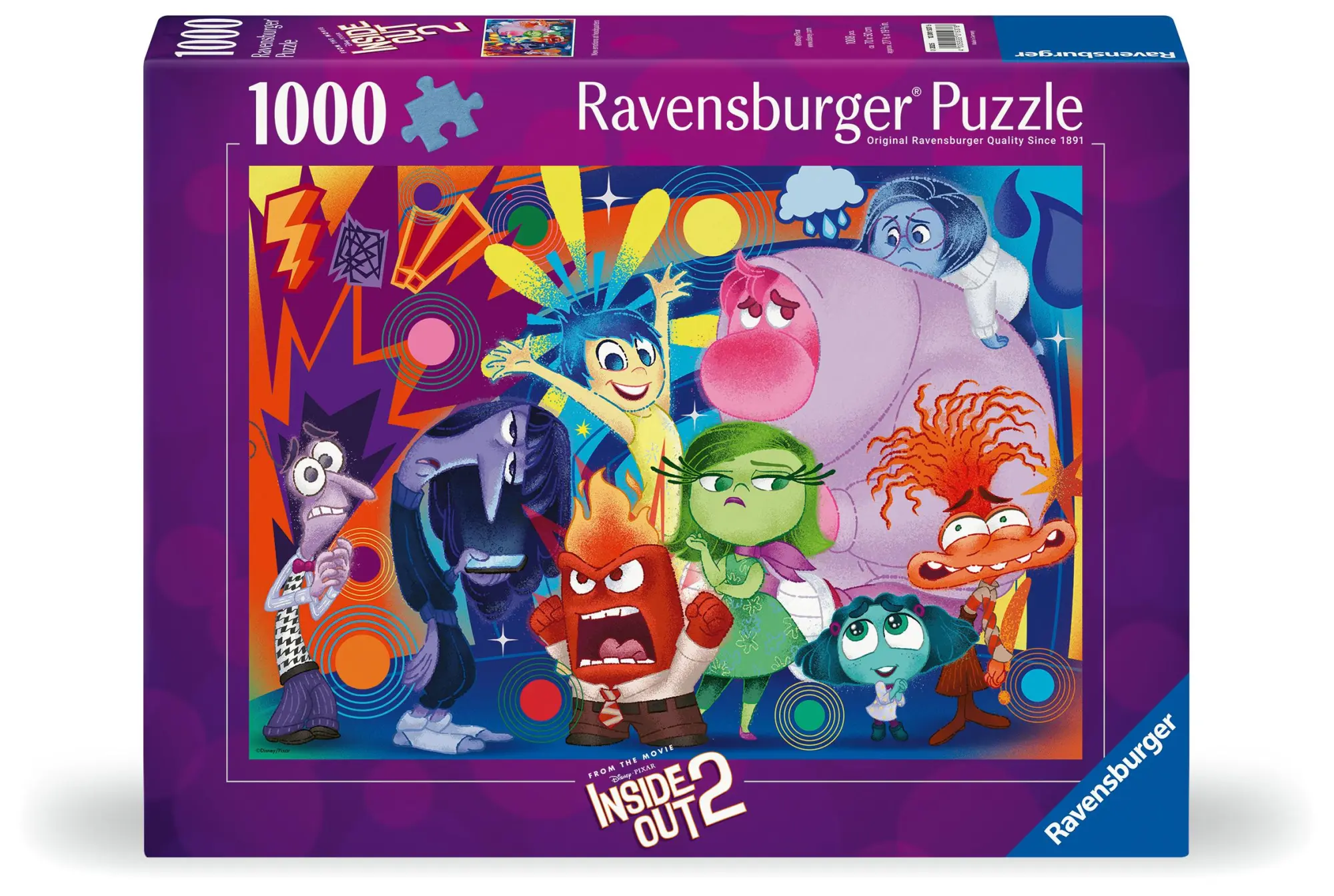 Cover: 4005555015376 | Erwachsenenpuzzle 1000 Teile - Disney / Pixar Alles steht Kopf 2 -...