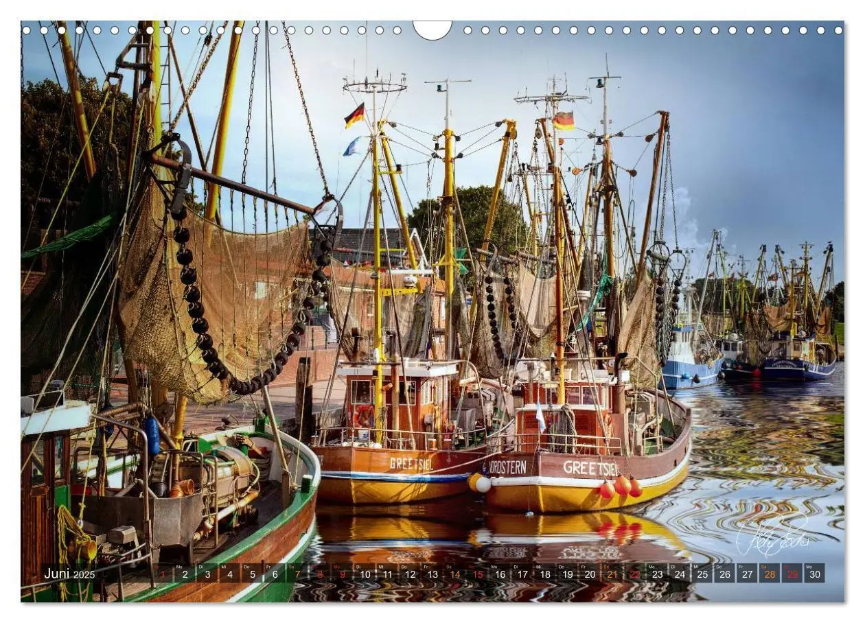 Bild: 9783435795376 | Ostfriesland, die alten Häfen - Greetsiel, Neuharlingersiel,...