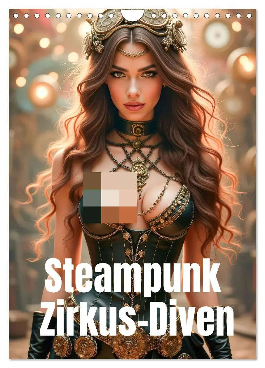 Cover: 9783457265376 | Steampunk Zirkus-Diven (Wandkalender 2026 DIN A4 hoch), CALVENDO...