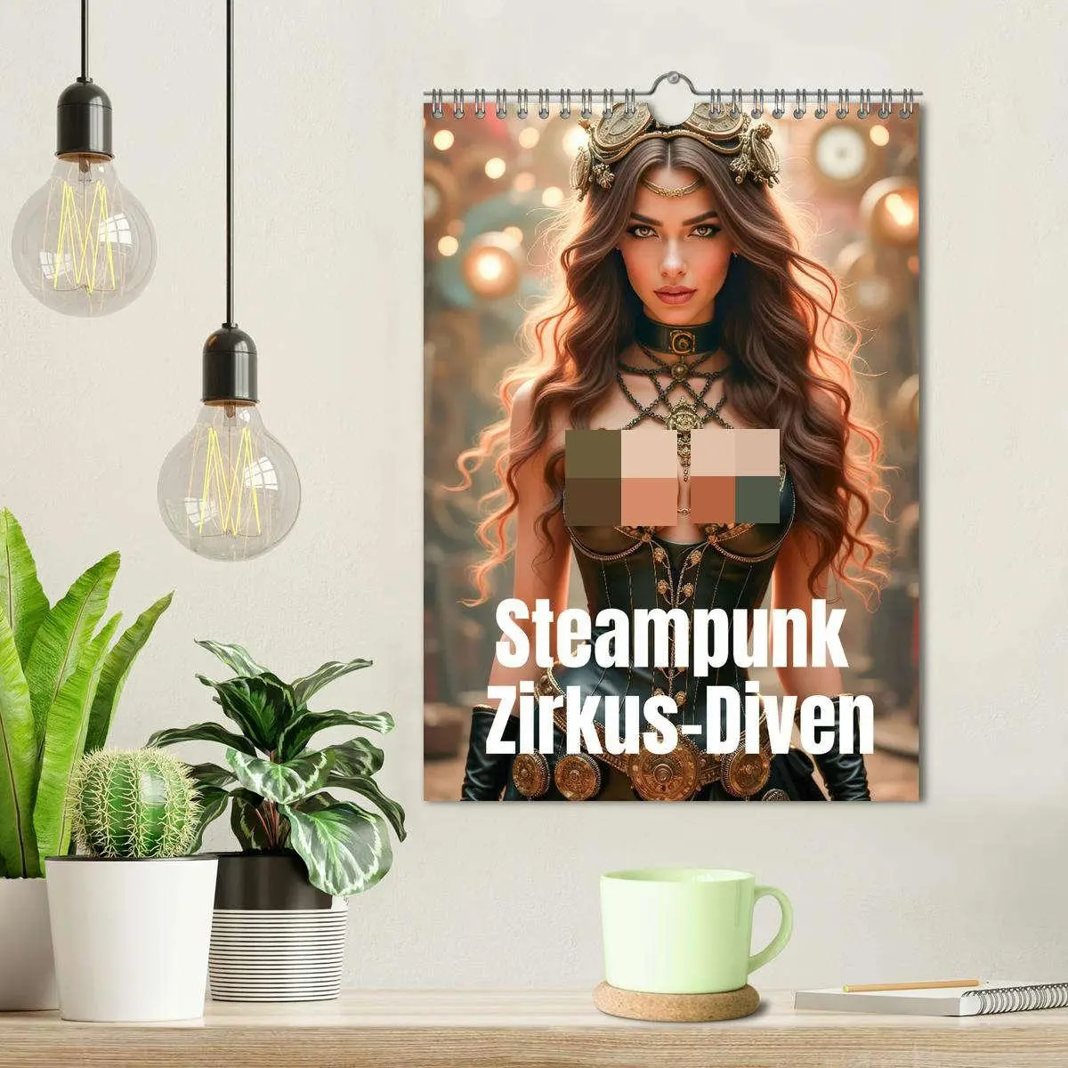 Bild: 9783457265376 | Steampunk Zirkus-Diven (Wandkalender 2026 DIN A4 hoch), CALVENDO...