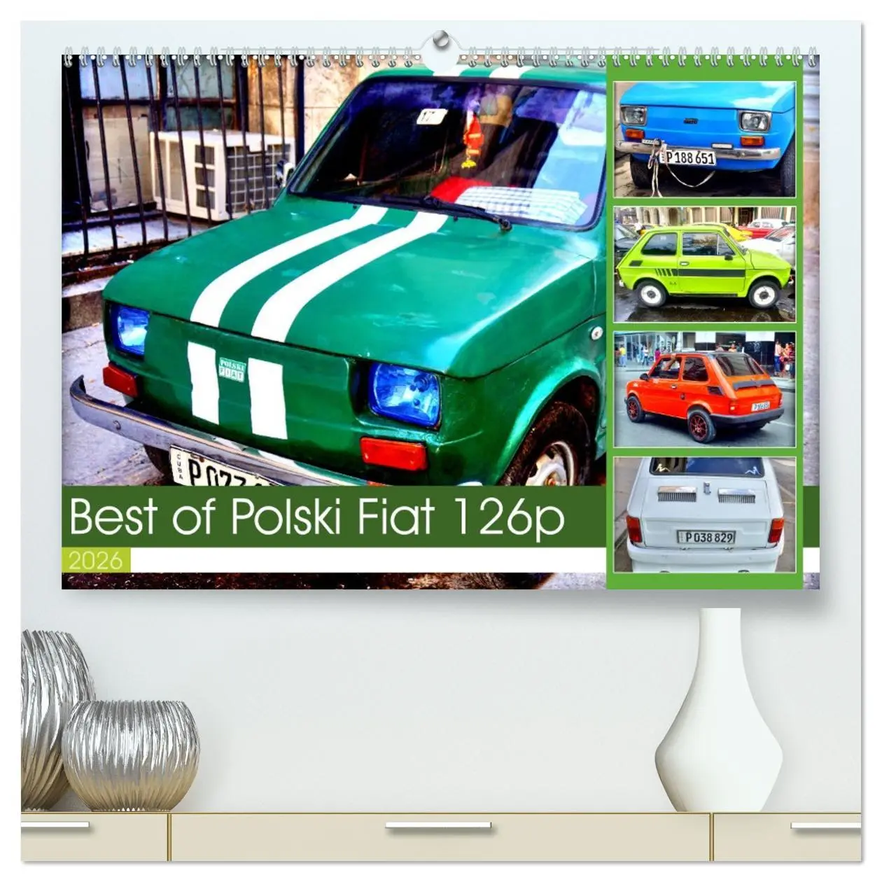 Cover: 9783457335376 | Best of Polski Fiat 126p (hochwertiger Premium Wandkalender 2026...