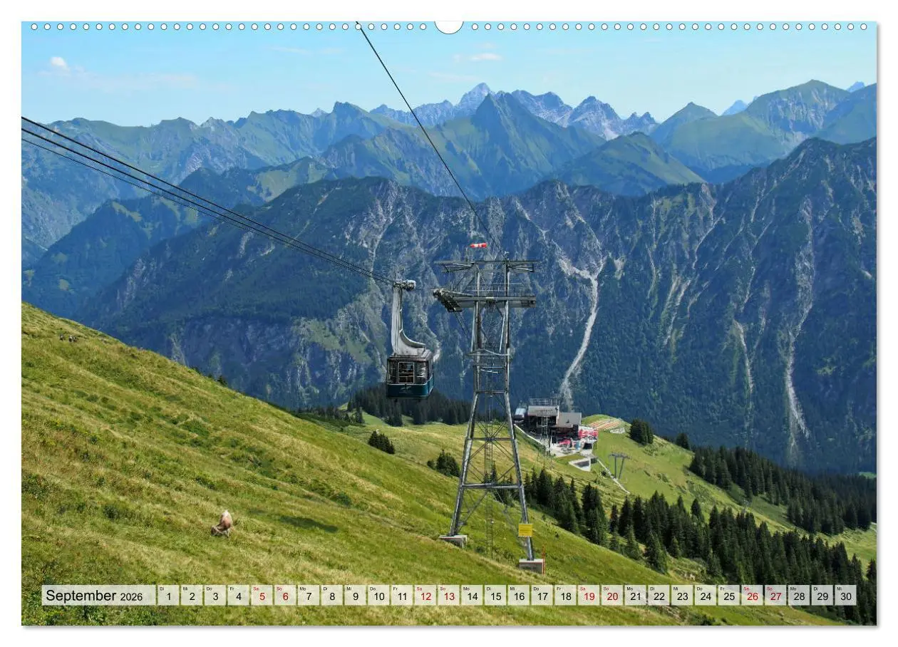 Bild: 9783457405376 | Bergbahnen in den Alpen (hochwertiger Premium Wandkalender 2026 DIN...