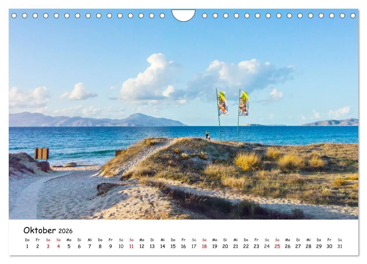 Bild: 9783457645376 | Kos 2026 (Wandkalender 2026 DIN A4 quer), CALVENDO Monatskalender