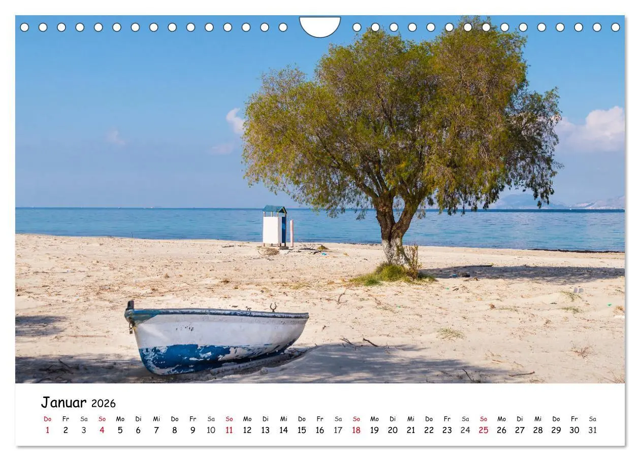 Bild: 9783457645376 | Kos 2026 (Wandkalender 2026 DIN A4 quer), CALVENDO Monatskalender