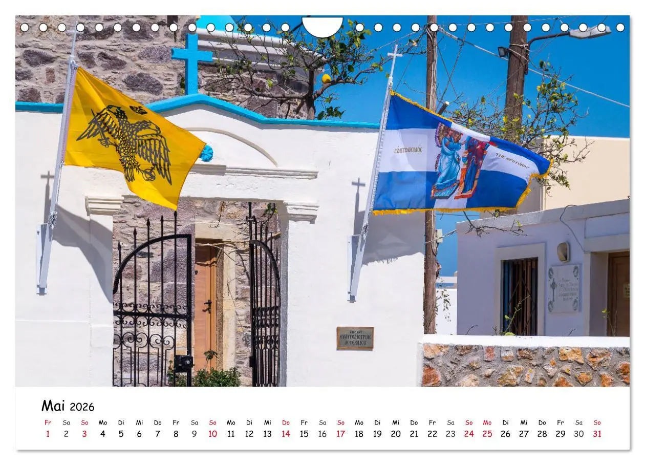 Bild: 9783457645376 | Kos 2026 (Wandkalender 2026 DIN A4 quer), CALVENDO Monatskalender