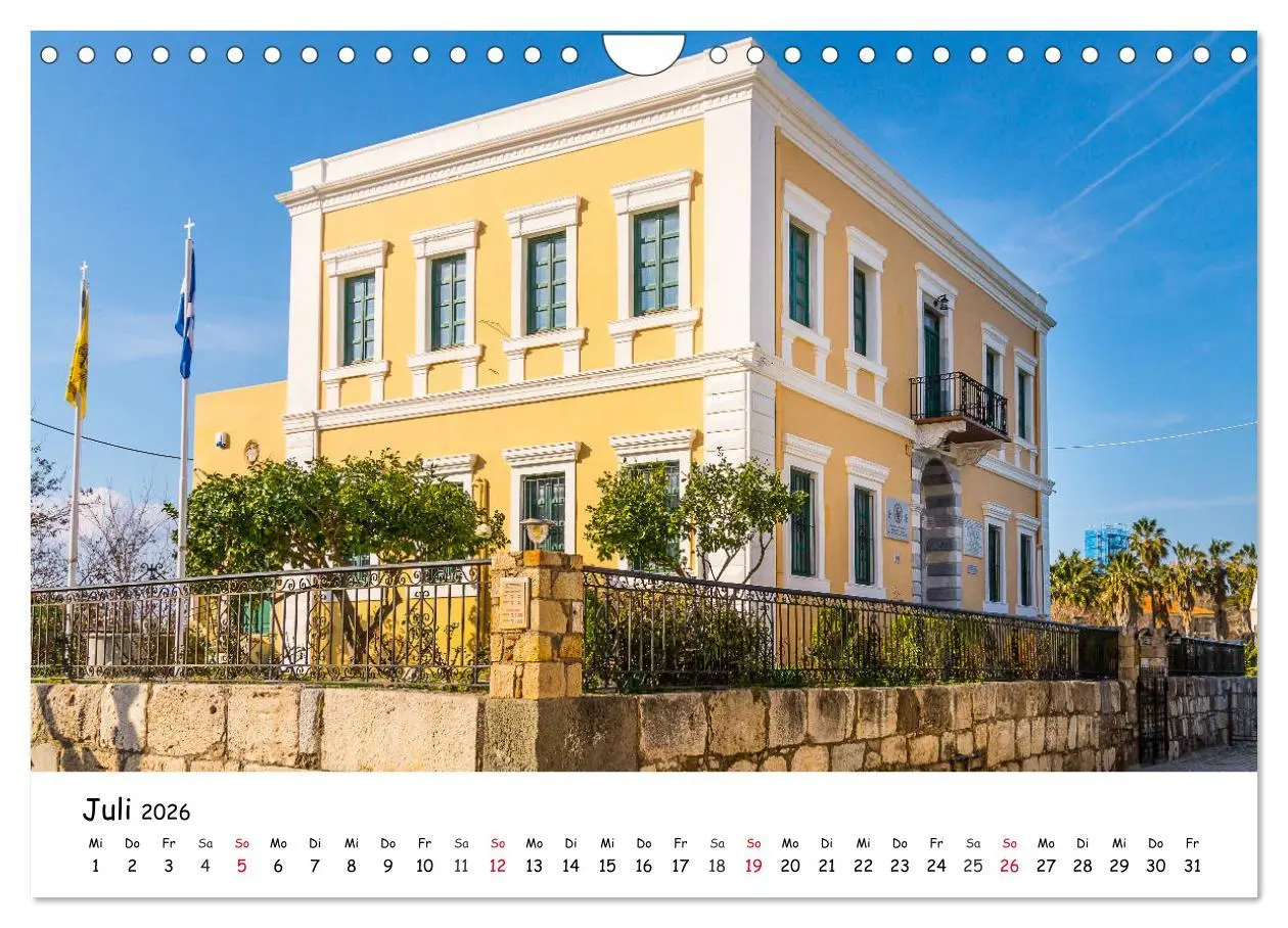 Bild: 9783457645376 | Kos 2026 (Wandkalender 2026 DIN A4 quer), CALVENDO Monatskalender