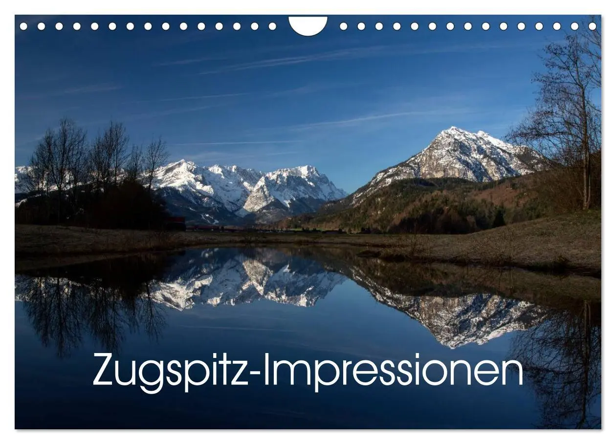 Cover: 9783516045376 | Zugspitz-Impressionen (Wandkalender 2026 DIN A4 quer), CALVENDO...