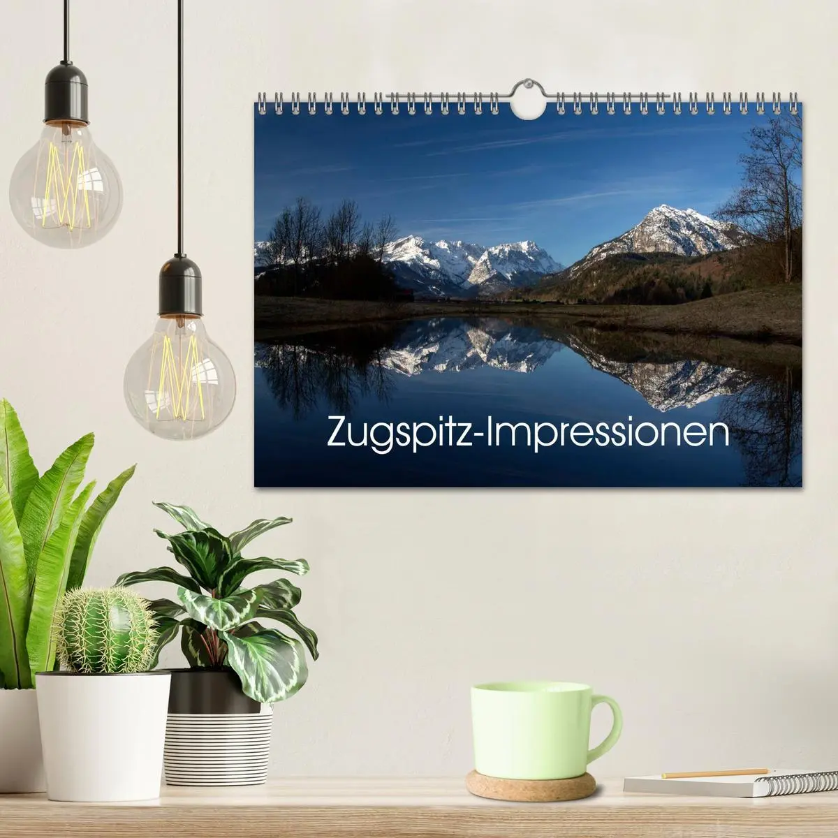 Bild: 9783516045376 | Zugspitz-Impressionen (Wandkalender 2026 DIN A4 quer), CALVENDO...