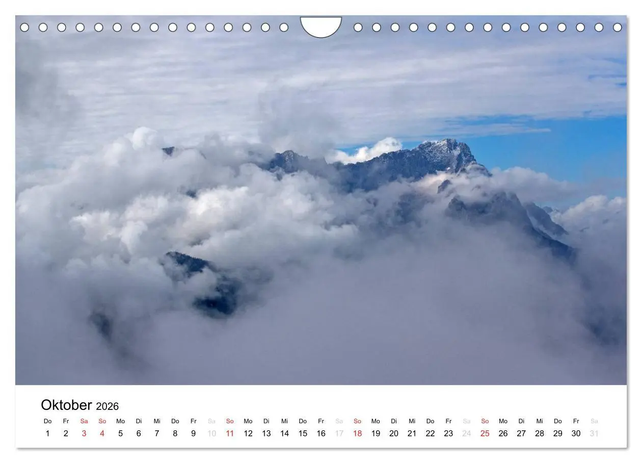 Bild: 9783516045376 | Zugspitz-Impressionen (Wandkalender 2026 DIN A4 quer), CALVENDO...