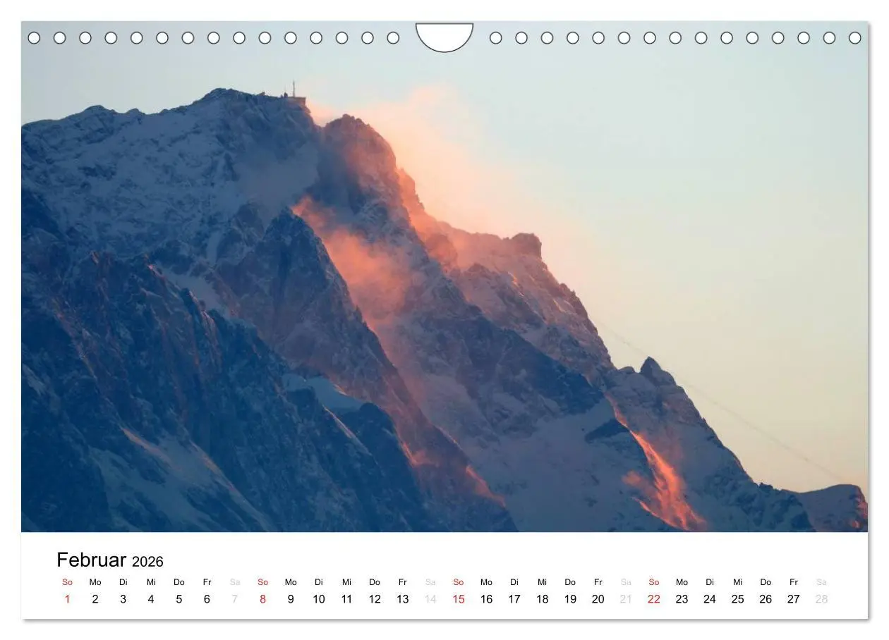 Bild: 9783516045376 | Zugspitz-Impressionen (Wandkalender 2026 DIN A4 quer), CALVENDO...