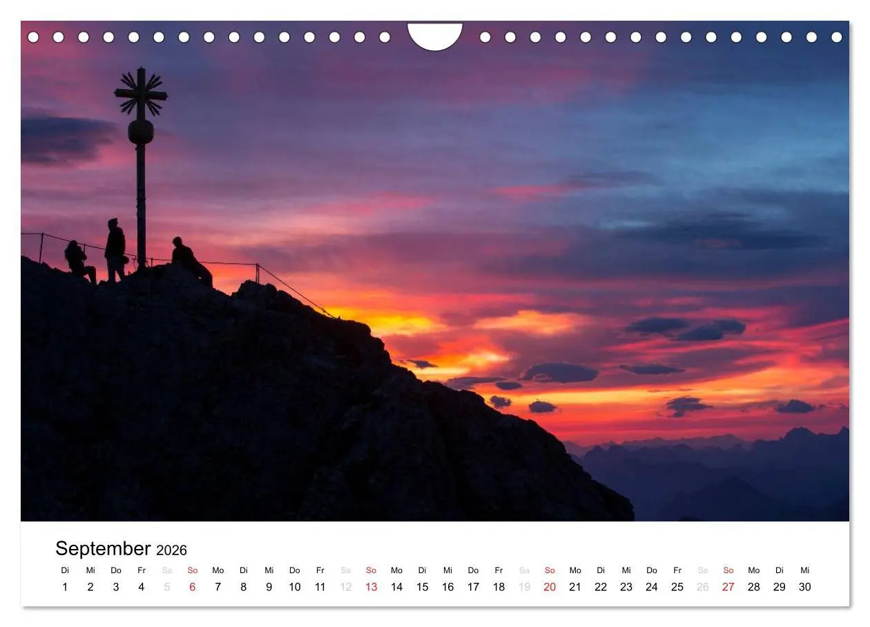 Bild: 9783516045376 | Zugspitz-Impressionen (Wandkalender 2026 DIN A4 quer), CALVENDO...