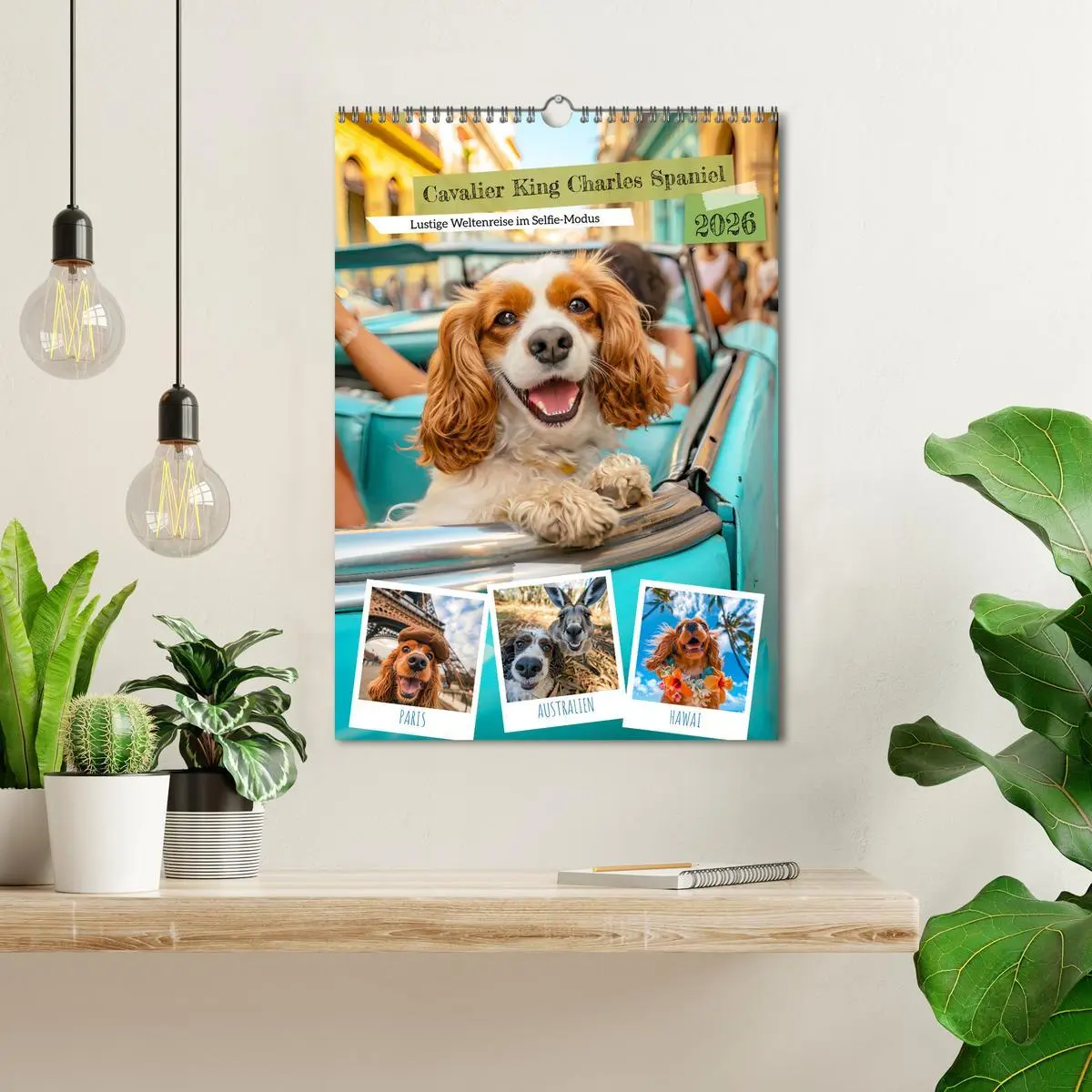 Bild: 9783516285376 | Cavalier King Charles Spaniel - Lustige Weltenreise im Selfie-Modus...
