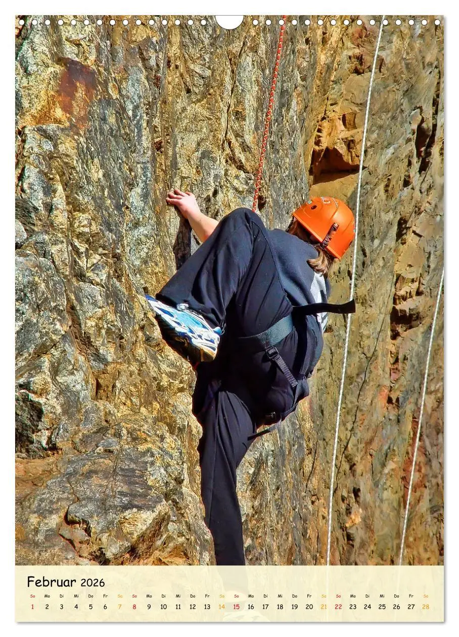 Bild: 9783516355376 | Klettern - Adrenalin pur (Wandkalender 2026 DIN A3 hoch), CALVENDO...