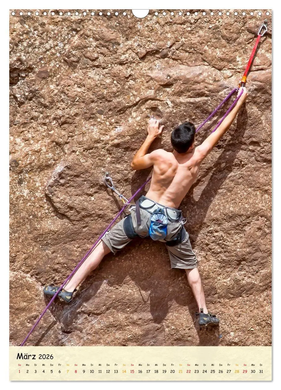 Bild: 9783516355376 | Klettern - Adrenalin pur (Wandkalender 2026 DIN A3 hoch), CALVENDO...