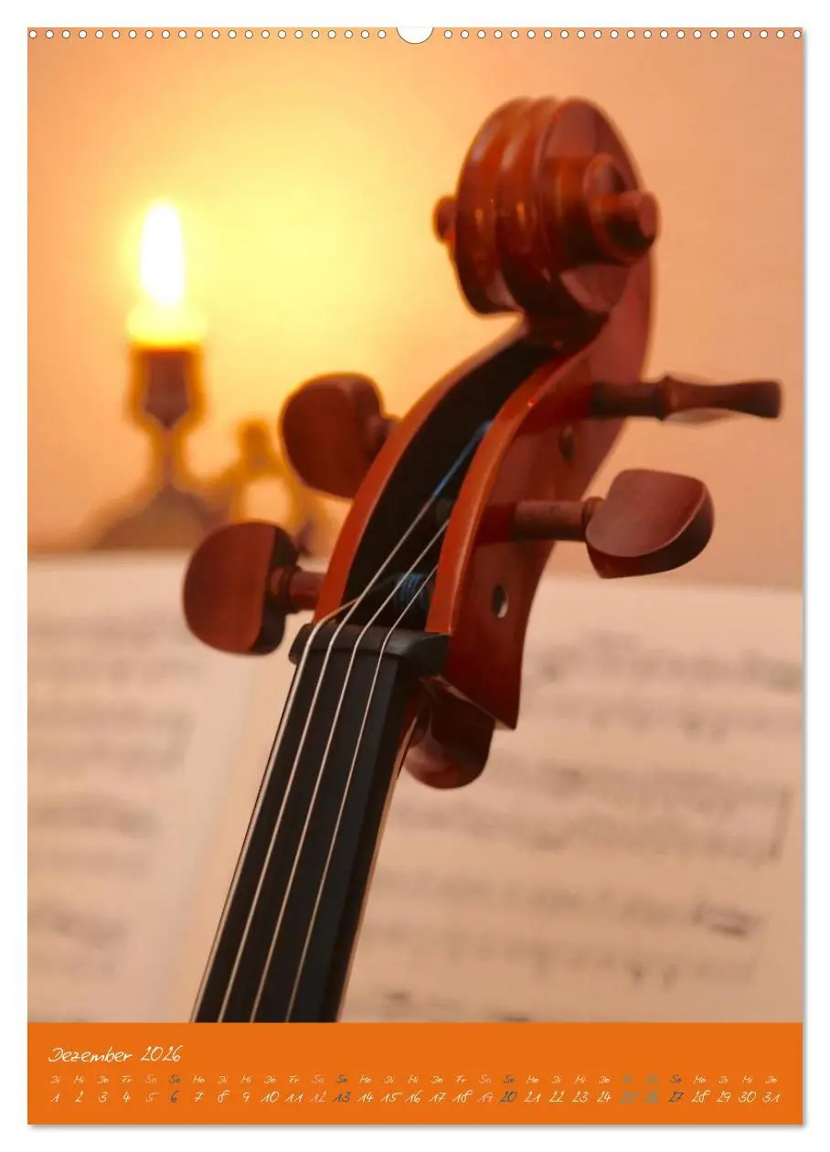 Bild: 9783516425376 | Geliebtes Cello (hochwertiger Premium Wandkalender 2026 DIN A2...