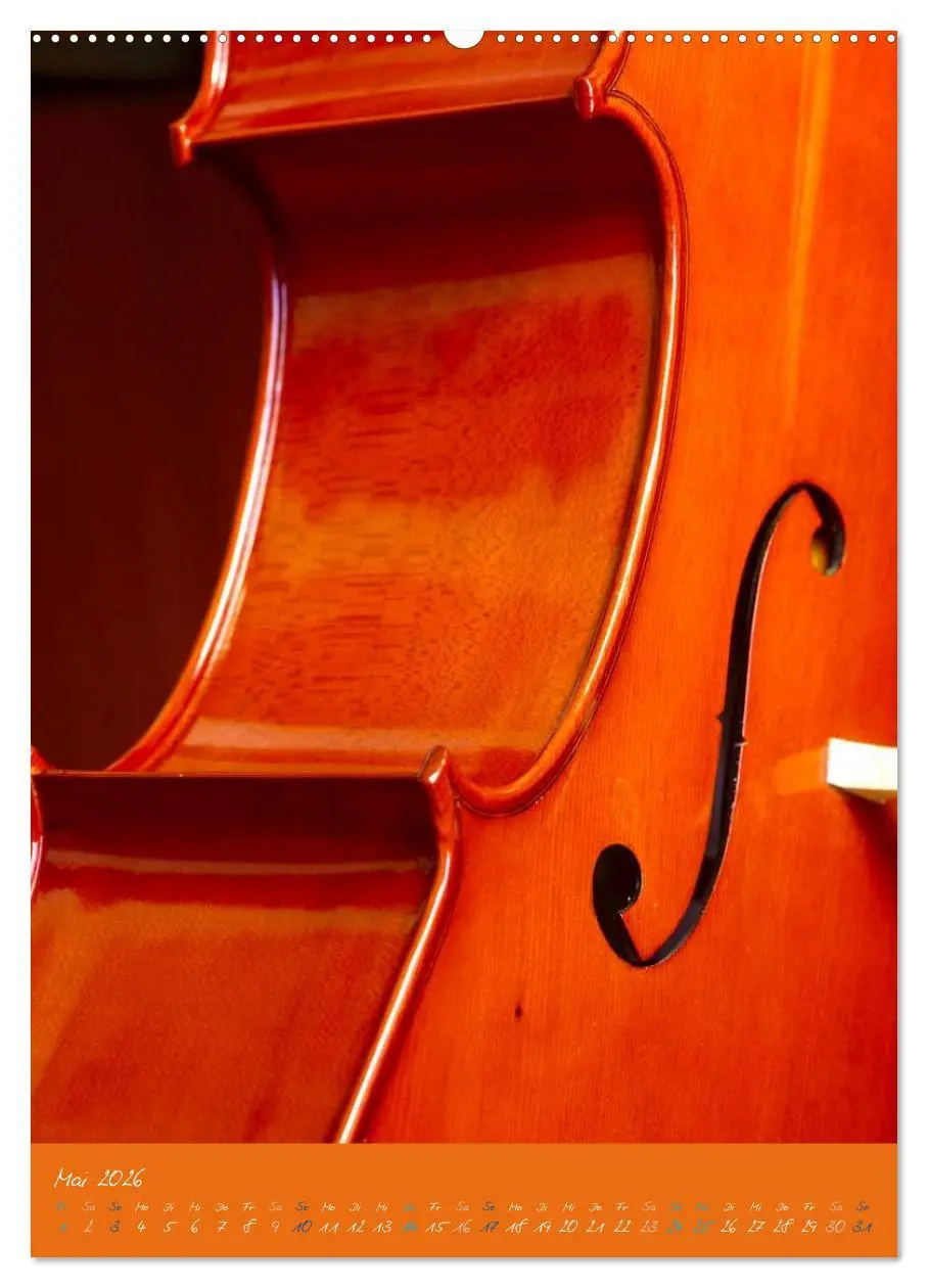 Bild: 9783516425376 | Geliebtes Cello (hochwertiger Premium Wandkalender 2026 DIN A2...