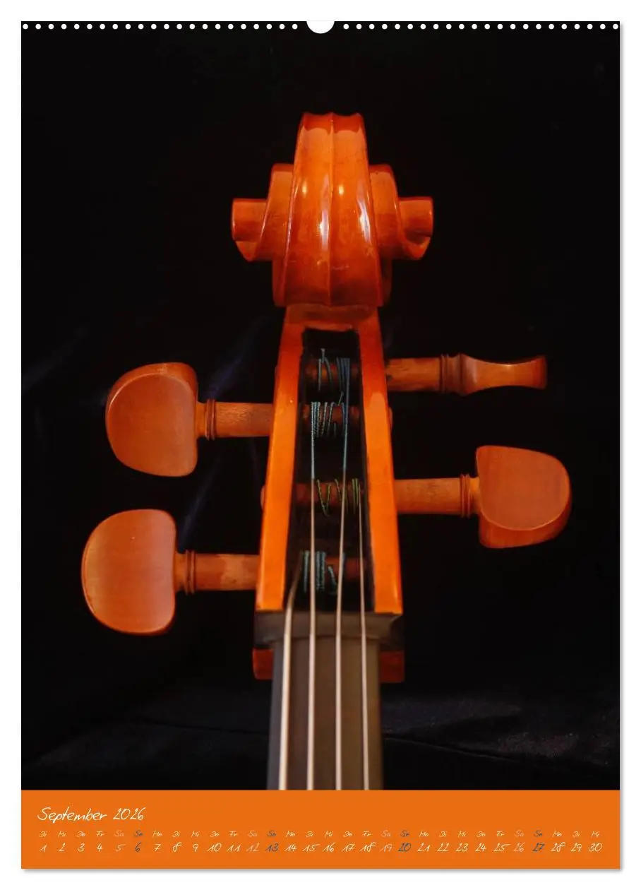 Bild: 9783516425376 | Geliebtes Cello (hochwertiger Premium Wandkalender 2026 DIN A2...