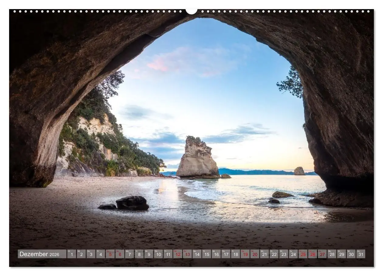 Bild: 9783516735376 | Natürlich Neuseeland (Wandkalender 2026 DIN A2 quer), CALVENDO...