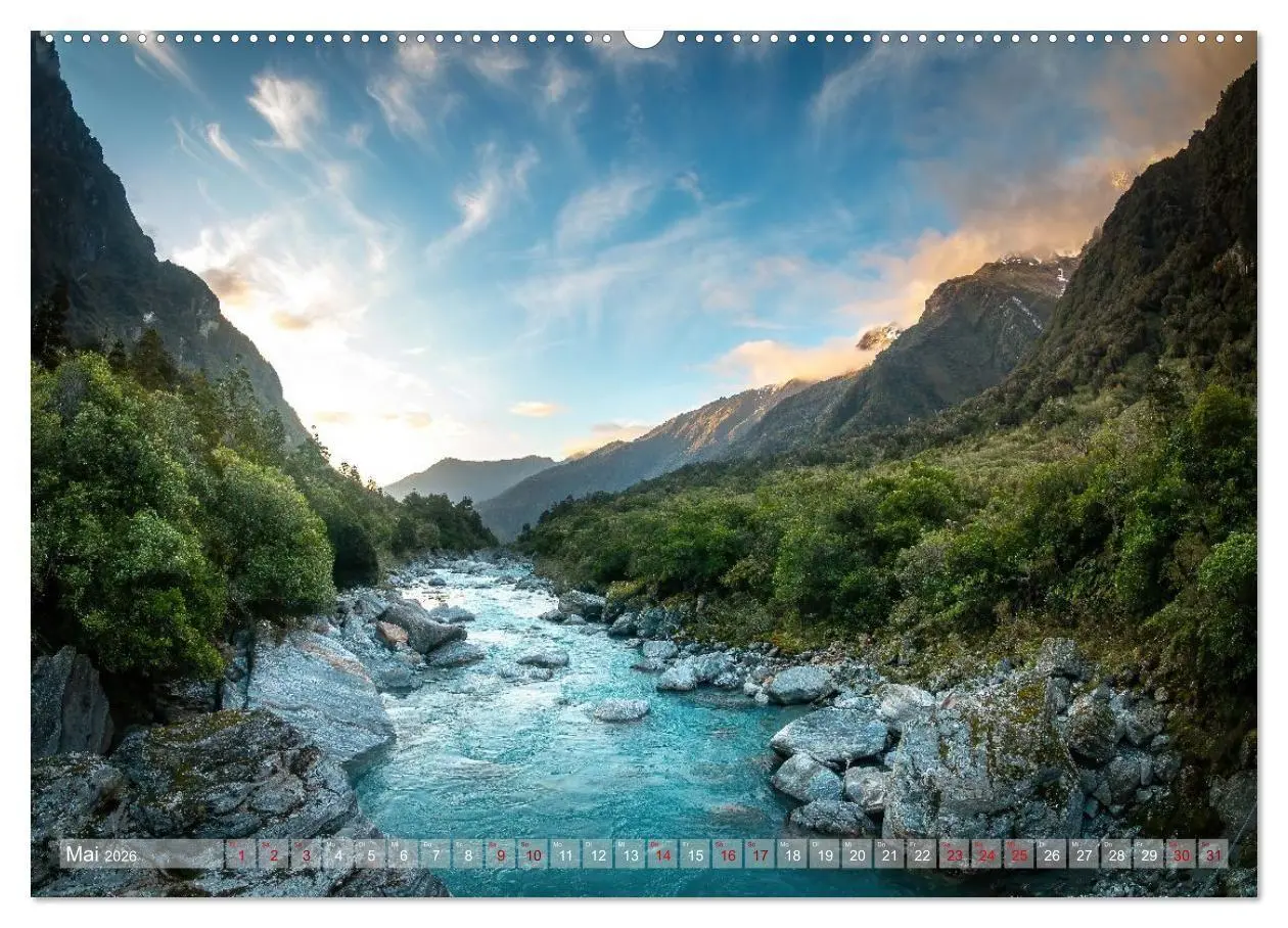 Bild: 9783516735376 | Natürlich Neuseeland (Wandkalender 2026 DIN A2 quer), CALVENDO...